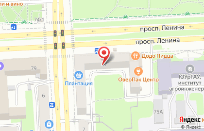 Сеть кулинарий Русский Аппетит на проспекте Ленина на карте