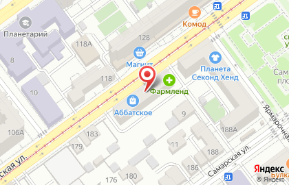 Транскапиталбанк в Самаре на карте