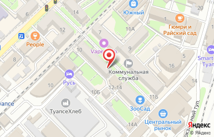 Салон красоты ЦирюльникЪ на улице Г. Петровой на карте