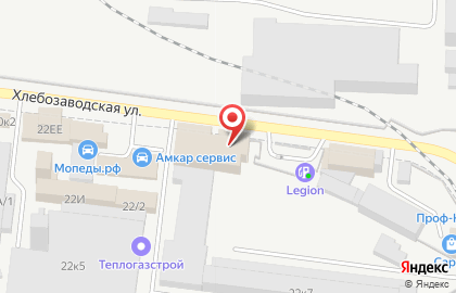 Торгово-монтажная компания ДОМ КОТЛОВ на Хлебозаводской улице на карте