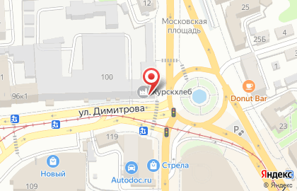 Производственная компания Курскхлеб на карте