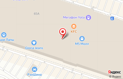 Zara на Московском шоссе на карте
