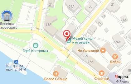 Музей уникальных кукол и игрушек на карте