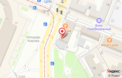 Монетка в Центральном районе на карте