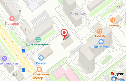 Продовольственный магазин Курочка Ряба на проспекте Генерала Тюленева, 6а на карте