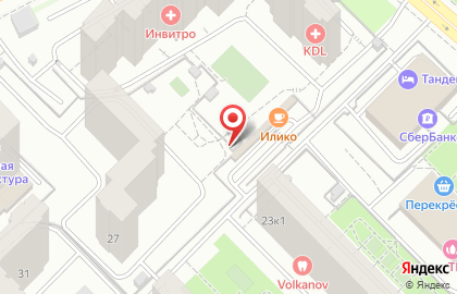 Даймонд Блэк Детейлинг на Никулинской улице на карте