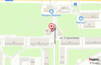 Фотосалон FOX на улице Строителей на карте