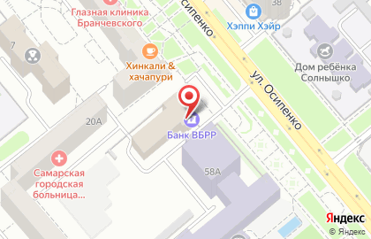 Авиакомпания flydubai в Октябрьском районе на карте