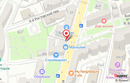 Магазин цветов в Москве на карте