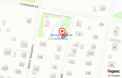 Зооветснаб в Луге на карте