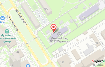 Детский сад комбинированного вида Теремок №42 на карте