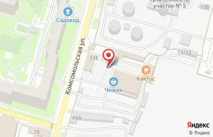 Магазин товаров для дома Домашний в Зареченском районе на карте