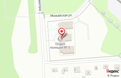 Отдел по вопросам миграции на улице Генерала Доватора на карте