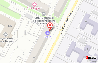 Торгово-сервисная компания ОкнаПласт на улице Дзержинского на карте