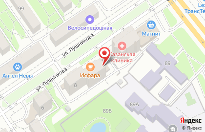 Официальный дистрибьютор ЭВАН ССМ-Казань в Московском районе на карте