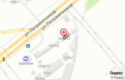 Компания Водомер на улице Пограничников на карте