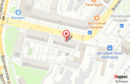 Кулинария в Белгороде на карте