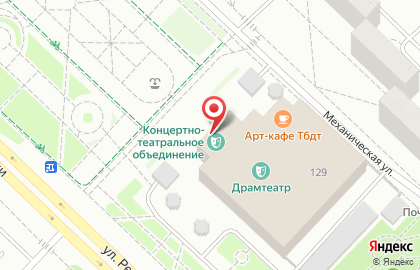 Тюменский Большой драматический театр на карте