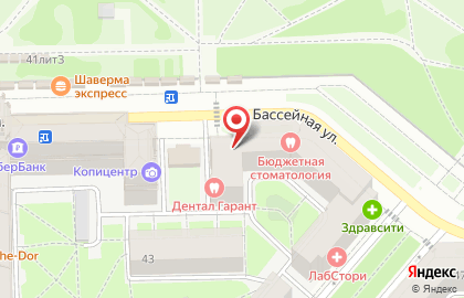 Киоск по продаже фруктов и овощей в Московском районе на карте