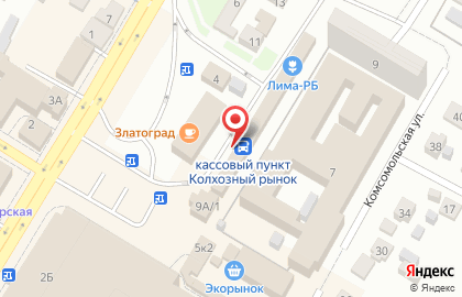 Бистро в Уфе на карте