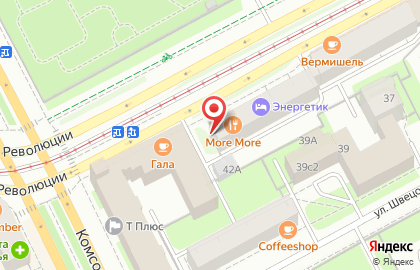 Салон оптики Эталон в Свердловском районе на карте