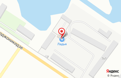 Строительный магазин Ладья на карте