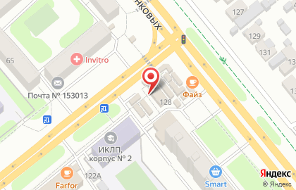 Закусочная Бистро на проспекте Строителей на карте