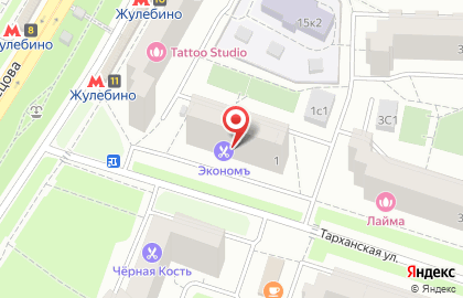 Супермаркет напитков Винлаб на Тарханской улице на карте