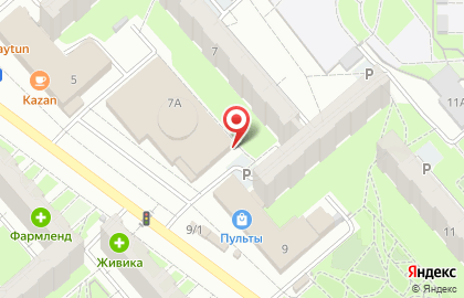 Магазин Первый рыбный в Екатеринбурге на карте