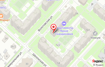 Магазин разливного пива Пинта на Волотовской улице на карте