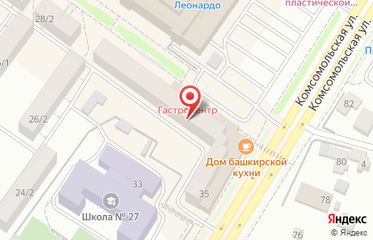 Кулинария Пышка на Комсомольской улице на карте