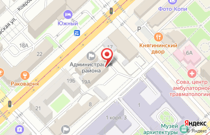 Торговый дом по продаже керамических кирпичей и блоков Бис на Рабоче-Крестьянской улице на карте
