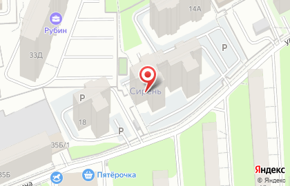 Сервисный центр List Service в Мотовилихинском районе на карте