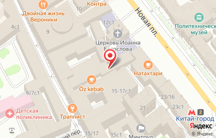 Торгово-производственная компания ЗдравМедТех-К в Большом Черкасском переулке на карте
