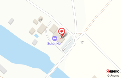 Ресторанно-гостиничный комплекс Scher Hof на карте