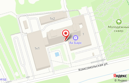 Банкомат АК Барс на улице Декабристов, 1 на карте