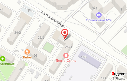 Торговая точка в Советском районе на карте