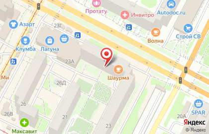 Барбершоп Gorillas на улице Кирова на карте