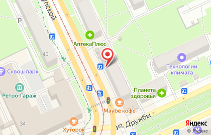 Пермский филиал Банкомат, Альфа-Банк на улице Крупской на карте
