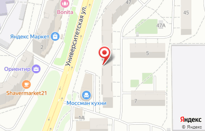 Медицинский центр лор Врач на проспекте Максима Горького на карте