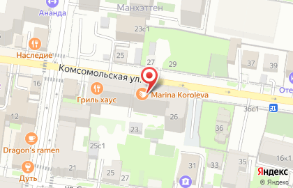 АйтХаус на Комсомольской на карте