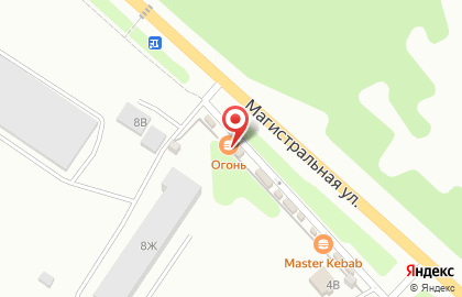 Киоск шашлыка и шаурмы Донер кебаб на карте