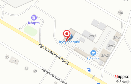 Торговый комплекс Кутузовский на карте