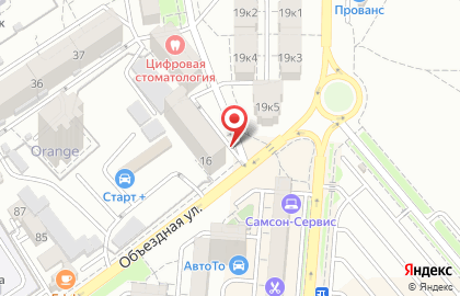 Овощной магазин на Стахановской улице на карте