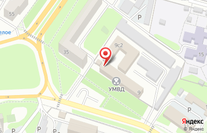 Управление МВД России по г. Старому Осколу в Старом Осколе на карте