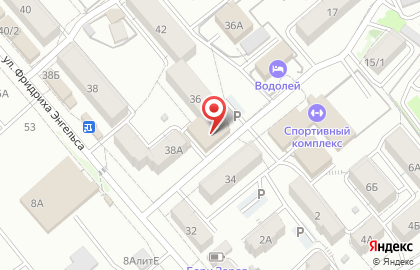 Банкомат Ставропольпромстройбанк на улице Фридриха Энгельса на карте