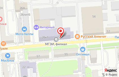Интернет-провайдер Квант-Телеком в Коминтерновском районе на карте