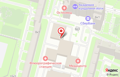 Клиника лечения детей с ДЦП в Санкт-Петербурге на карте