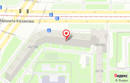 Пивная лавка на проспекте Маршала Жукова на карте