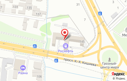 Магазин автозапчастей в Грозном на карте